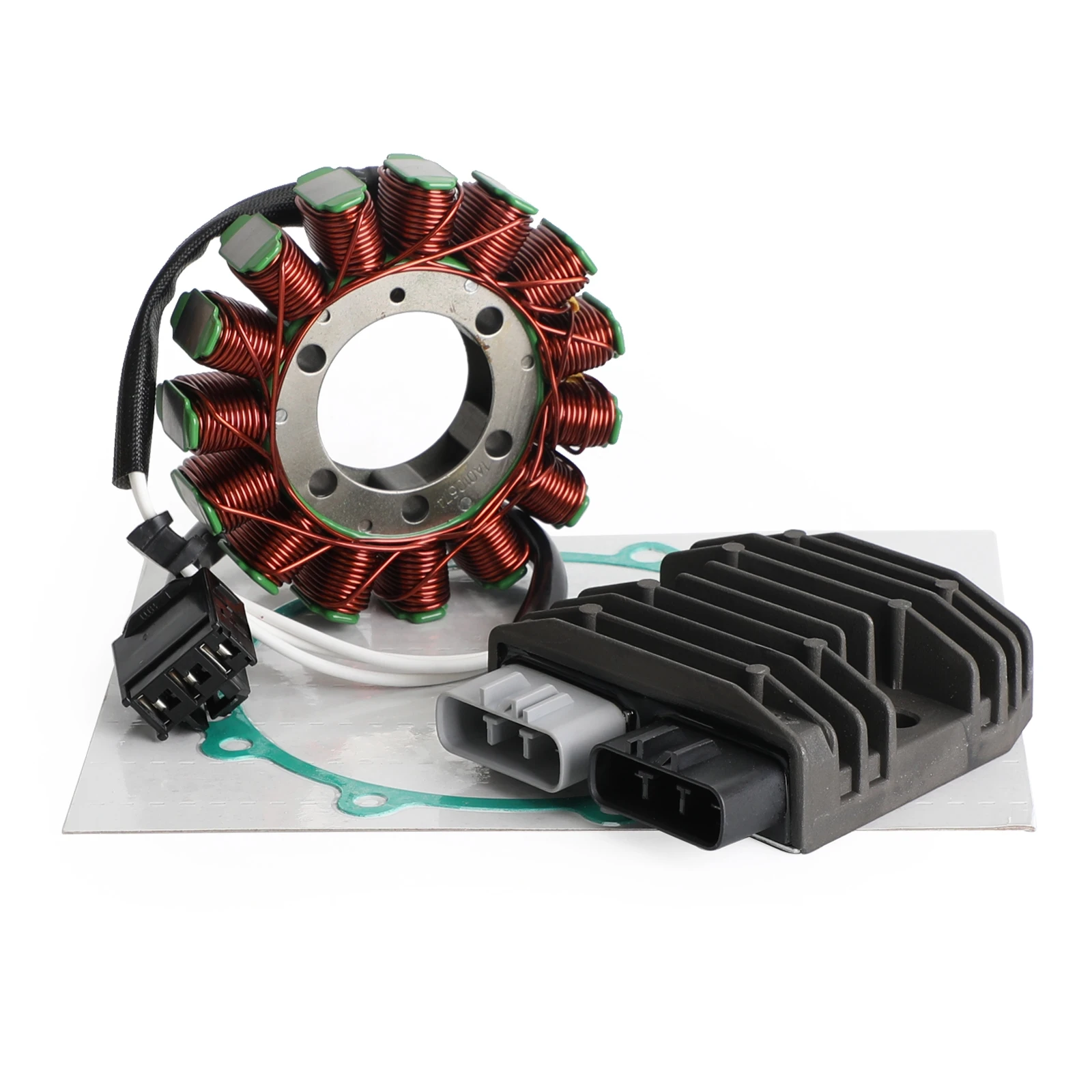 Artudatech Regulator Stator Coil Gasket Kit For Kawasaki ZX-10R ZX10R ZXT00D 2006 - 2007 Motorcycle Accessories
Artudatech Regulator Stator Coil Gasket Kit For Kawasaki ZX-10R ZX10R ZXT00D 2006 - 2007 Motorcycle Accessories