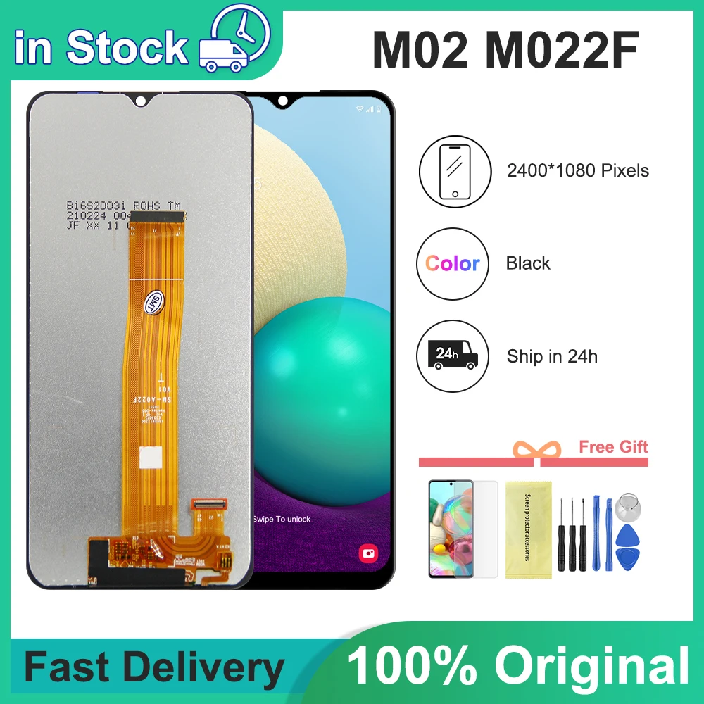 6,5 ''Новый оригинальный для Samsung Galaxy M02 M022, ЖК-дисплей, сенсорный экран, дигитайзер, запасная деталь, SM-M022F/DS, SM-M022F/DS
6,5 ''Новый оригинальный для Samsung Galaxy M02 M022, ЖК-дисплей, сенсорный экран, дигитайзер, запасная деталь, SM-M022F/DS, SM-M022F/DS