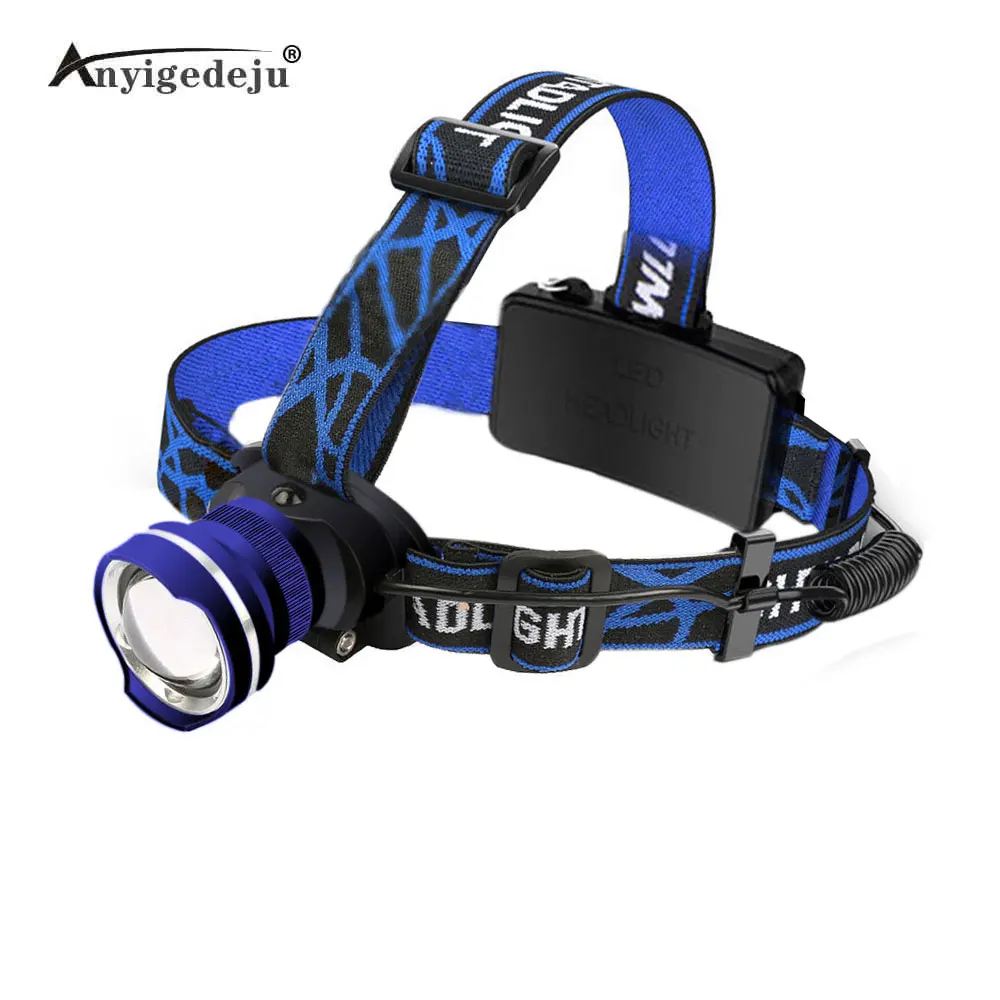 XML T6 LED Headlamp 3000LM 4-Mode Zoom Powerful RJ-2190 Headlight Rechargeable 18650 Waterproof Head Flash Torch Camping Hunting
XML T6 LED Headlamp 3000LM 4-Mode Zoom Powerful RJ-2190 Headlight Rechargeable 18650 Waterproof Head Flash Torch Camping Hunting