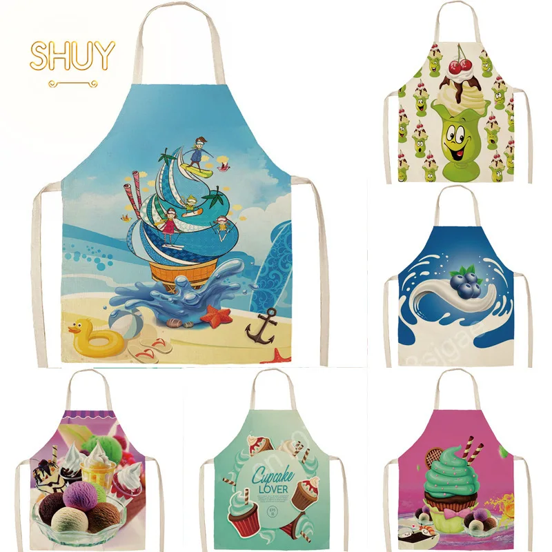 Creativity Summer Ice Cream Kitchen Aprons Restaurant Cafe Cleaning Cute Aesthetic Apron Home Stain Resistant Women Kids Bibs
Creativity Summer Ice Cream Kitchen Aprons Restaurant Cafe Cleaning Cute Aesthetic Apron Home Stain Resistant Women Kids Bibs