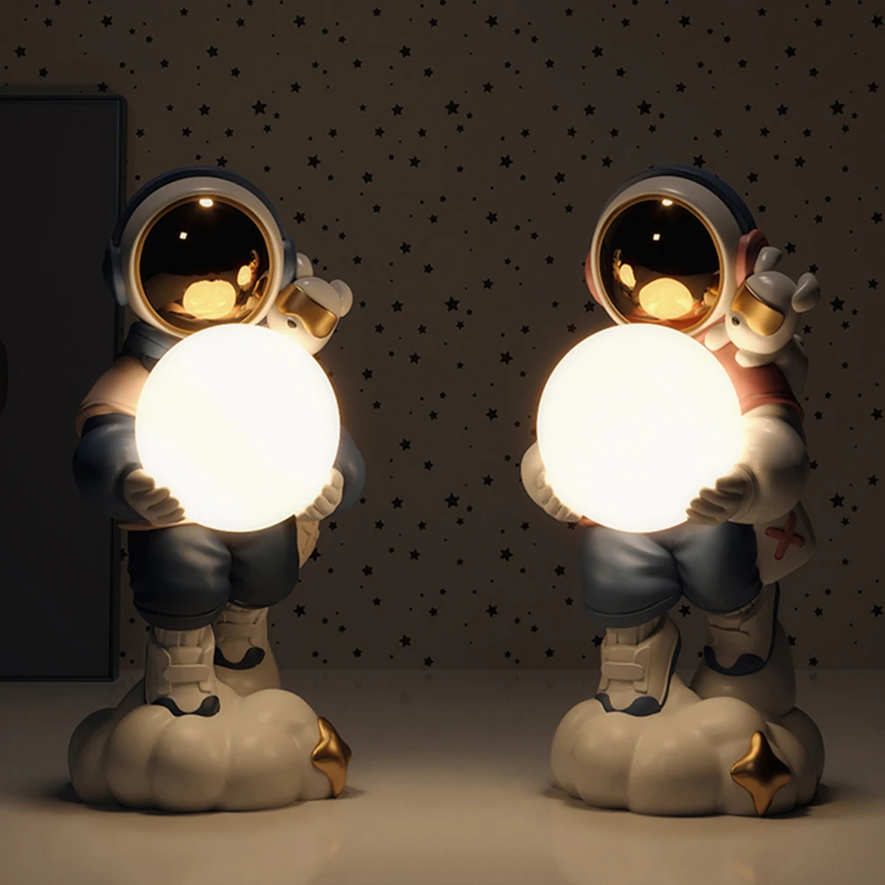 Modern Creative Home Decor Astronaut Model Holding The Moon Night Light Sculpture Nordic Room Decoration Desk Statue Accessories
Modern Creative Home Decor Astronaut Model Holding The Moon Night Light Sculpture Nordic Room Decoration Desk Statue Accessories