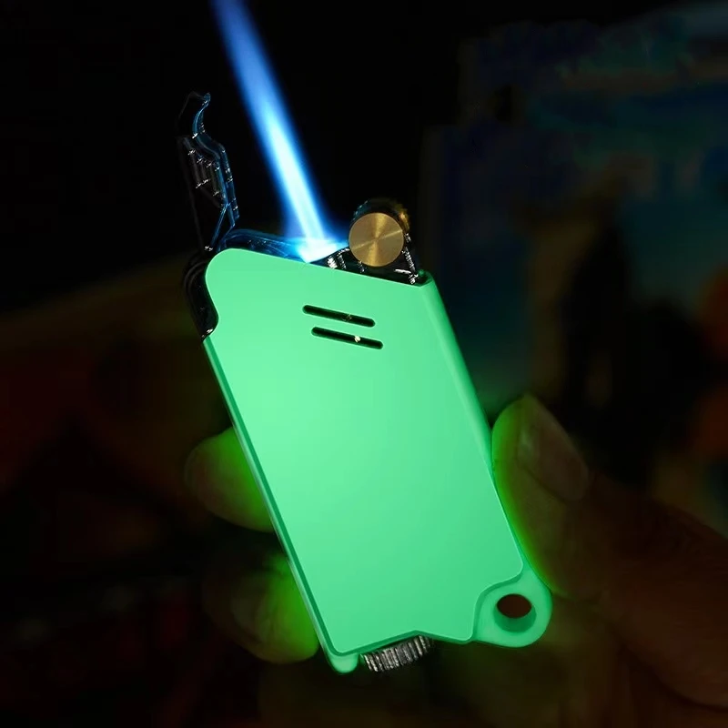 New Unusual Mechanical Sense Jet Torch Lighter Windproof Waterproof Inflatable Butane Cigarette Lighter Smoking Accessories Cool
New Unusual Mechanical Sense Jet Torch Lighter Windproof Waterproof Inflatable Butane Cigarette Lighter Smoking Accessories Cool