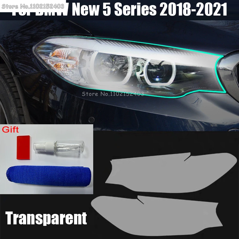ТПУ пленка для фар для BMW Новинка 5 серии 2018-2020 Стайлинг автомобиля Прозрачная Черная защитная наклейка модифицированные аксессуары 2 шт.
ТПУ пленка для фар для BMW Новинка 5 серии 2018-2020 Стайлинг автомобиля Прозрачная Черная защитная наклейка модифицированные аксессуары 2 шт.