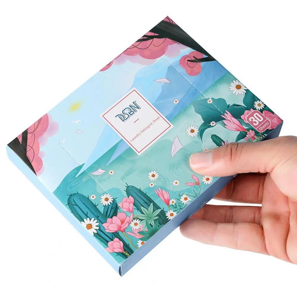 30Pcs Pretty Laundry Sheet Convenient Easy to Apply Solid Color High Efficiency Novelty Detergent Sheet
30Pcs Pretty Laundry Sheet Convenient Easy to Apply Solid Color High Efficiency Novelty Detergent Sheet