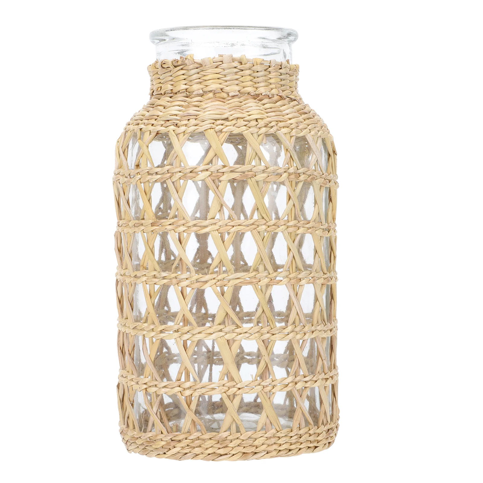 Vase Flowerrattan Woven Farmhouse Pot Vasescontainer Floral Bud Dry Wickerwater Cover Seagrass Planter Decorative Modern
Vase Flowerrattan Woven Farmhouse Pot Vasescontainer Floral Bud Dry Wickerwater Cover Seagrass Planter Decorative Modern