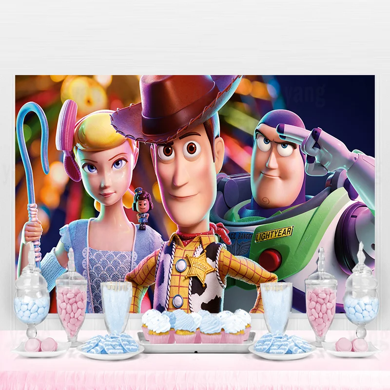 Студийный фон Disney на заказ с тематикой «История игрушек» для вечеринки Вуди Бо, декор на день рождения, баннер, фон для фотосъемки детей
Студийный фон Disney на заказ с тематикой «История игрушек» для вечеринки Вуди Бо, декор на день рождения, баннер, фон для фотосъемки детей