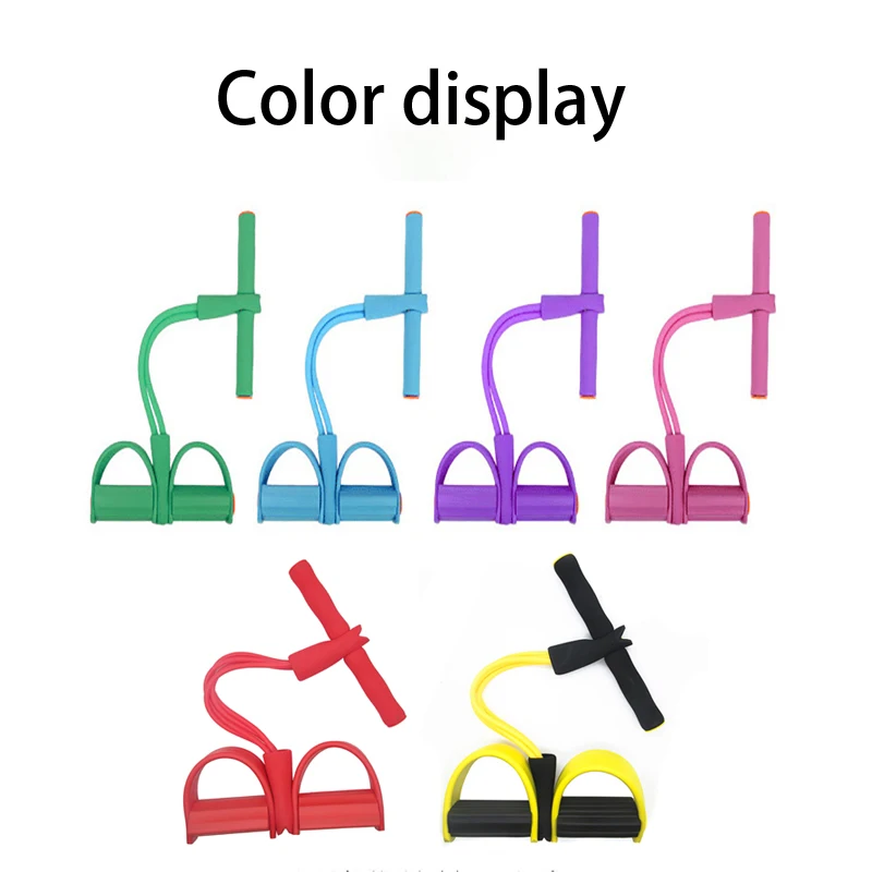 Fitness Gum 4 Tube Resistance Bands Latex Pedal Exerciser Sit-up Pull Rope Expander Elastic Bands Yoga equipment Pilates Workout
Fitness Gum 4 Tube Resistance Bands Latex Pedal Exerciser Sit-up Pull Rope Expander Elastic Bands Yoga equipment Pilates Workout