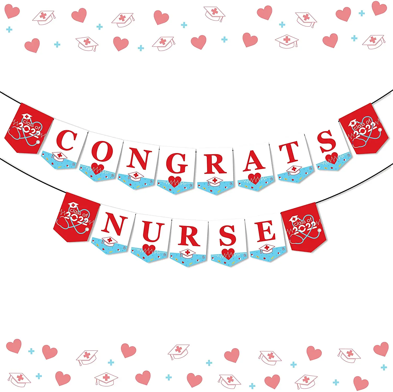 CHEEREVEAL Congrats Nurse Banner 2022 Nurse Graduation Party Decorations for Nursing Medical School RN Graduation Party Supplies
CHEEREVEAL Congrats Nurse Banner 2022 Nurse Graduation Party Decorations for Nursing Medical School RN Graduation Party Supplies