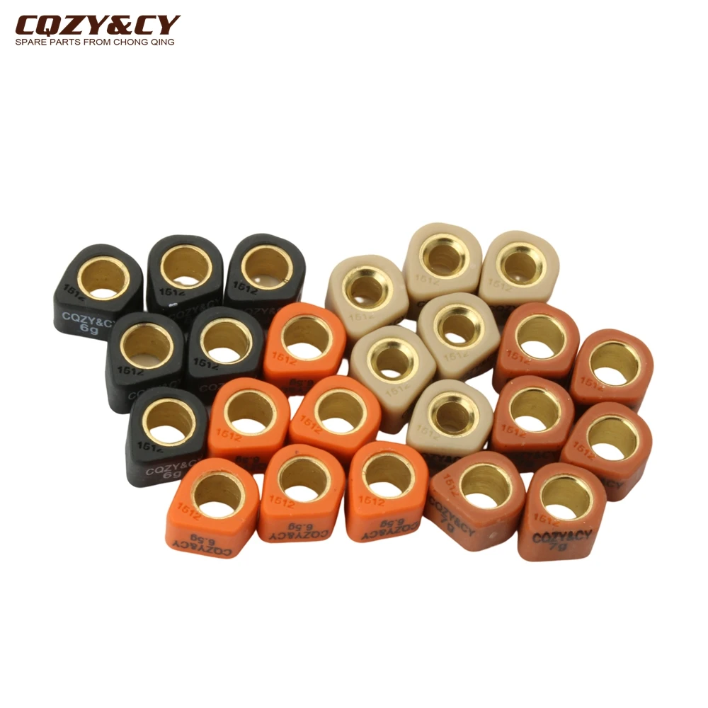 6 шт., гоночный Вариатор, искусственная кожа, 15x12 мм, 6 г, 6,5 г, 7 г, 8 г для Italjet Bazooka 50 Pista 50cc
6 шт., гоночный Вариатор, искусственная кожа, 15x12 мм, 6 г, 6,5 г, 7 г, 8 г для Italjet Bazooka 50 Pista 50cc