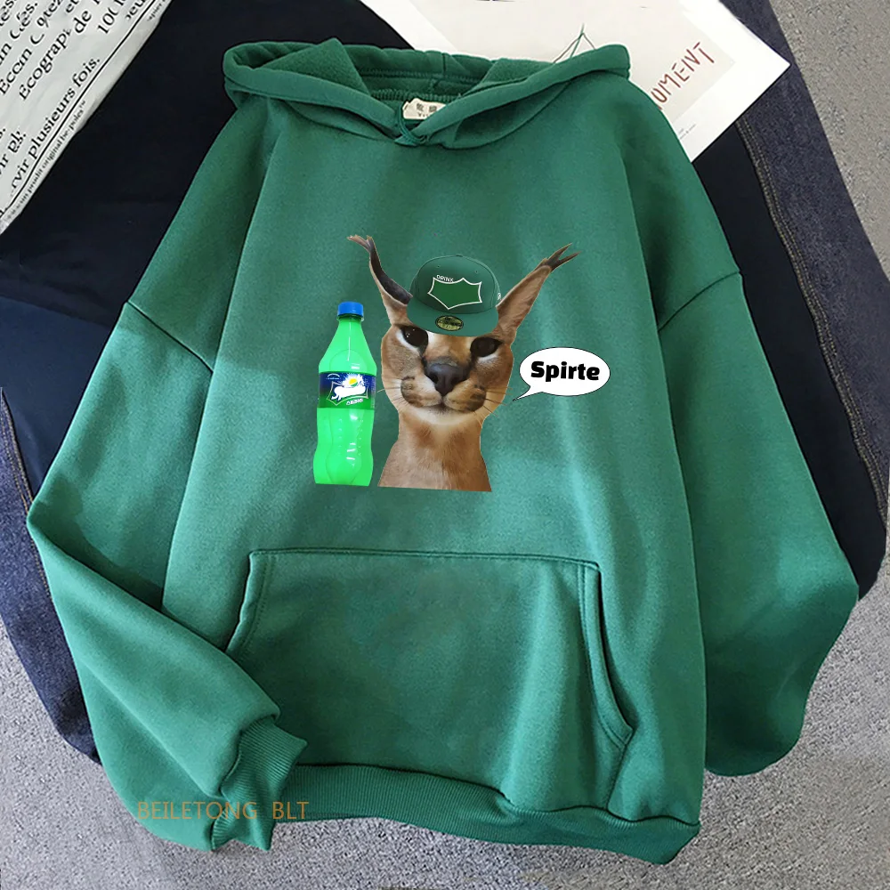 Big Floppa Spirte Drink Hoodies Long Sleeve Funny Cartoon Sweatshirts for Women Casual Comfortable Hooded Pullovers Female Hoody
Big Floppa Spirte Drink Hoodies Long Sleeve Funny Cartoon Sweatshirts for Women Casual Comfortable Hooded Pullovers Female Hoody