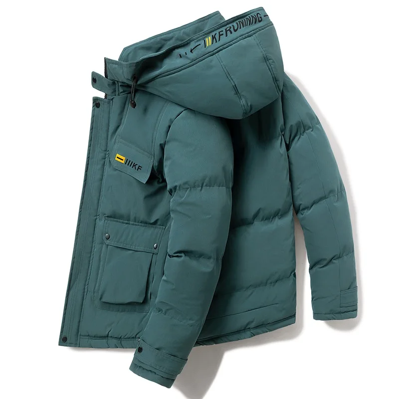 Trench Jacket for Men Winter Warm Thick Cotton Padded Puffer Coats Hoodie Hot Man Windproof Overcoat Outdoor Streetwear Clothing
Trench Jacket for Men Winter Warm Thick Cotton Padded Puffer Coats Hoodie Hot Man Windproof Overcoat Outdoor Streetwear Clothing