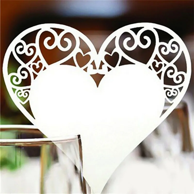 50pcs 3D Name Seat Place Cards Heart-shaped Flower Laser Hollow Glass Card Table Mark Name Cards Seat Place Card Wed Decoration
50pcs 3D Name Seat Place Cards Heart-shaped Flower Laser Hollow Glass Card Table Mark Name Cards Seat Place Card Wed Decoration