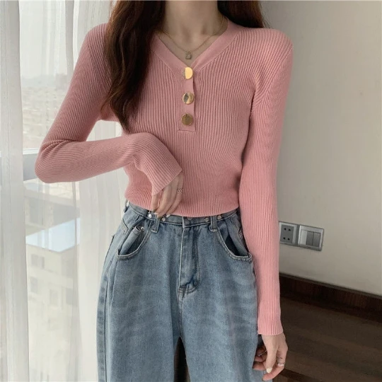 Lady Pink NEW Cardigans Women Sweaters V-Neck Long Sleeve Tops Fashionable Solid Knitwear Women's Sweater Cardigan Coat Cloth
Lady Pink NEW Cardigans Women Sweaters V-Neck Long Sleeve Tops Fashionable Solid Knitwear Women's Sweater Cardigan Coat Cloth