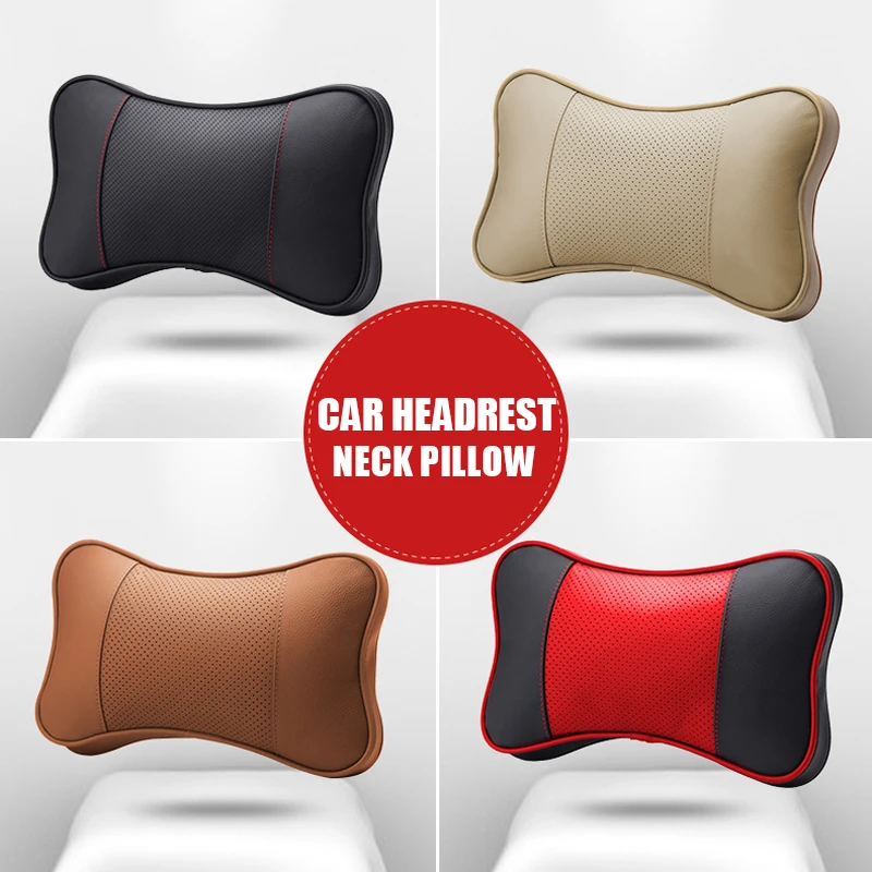 2PCS Car Neck Pillows Headrest Pad 3D Stereo Head Pillow Rest Cushion Accessories For Audi A3 A4 RS Bmw Benz Honda Toyota Kia VW
2PCS Car Neck Pillows Headrest Pad 3D Stereo Head Pillow Rest Cushion Accessories For Audi A3 A4 RS Bmw Benz Honda Toyota Kia VW