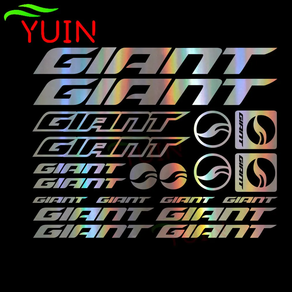 YUIN Car Sticker A Set of Giant Bicycle Stickers Personalized Waterproof Decoration Accessories PVC Preloaded Bike Decal 18*15cm
YUIN Car Sticker A Set of Giant Bicycle Stickers Personalized Waterproof Decoration Accessories PVC Preloaded Bike Decal 18*15cm
