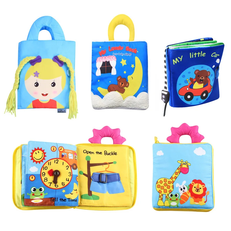 Baby Soft Cloth Book 0-3 Years Old Infant 3D Busy Book Newborns Animal Family Montessori Early Educational Cognitive Kids Toys
Baby Soft Cloth Book 0-3 Years Old Infant 3D Busy Book Newborns Animal Family Montessori Early Educational Cognitive Kids Toys