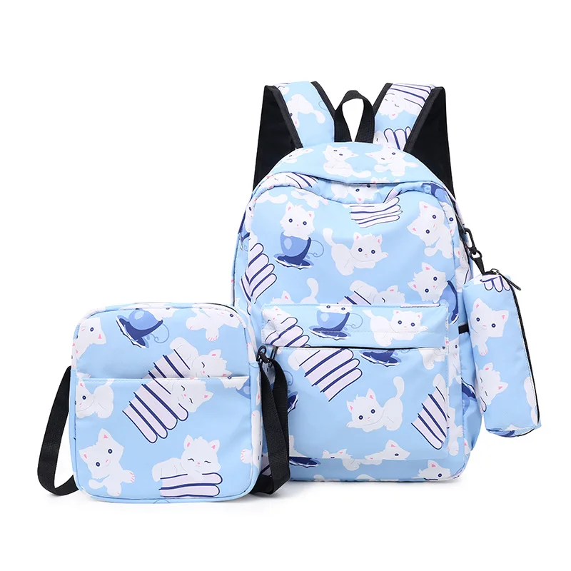 3 Piece Schoolbag For Kids Student Backpack Set School Book Bag Large Capacity Children 2 Shoulders Bag Mochilas Para Niñas
3 Piece Schoolbag For Kids Student Backpack Set School Book Bag Large Capacity Children 2 Shoulders Bag Mochilas Para Niñas