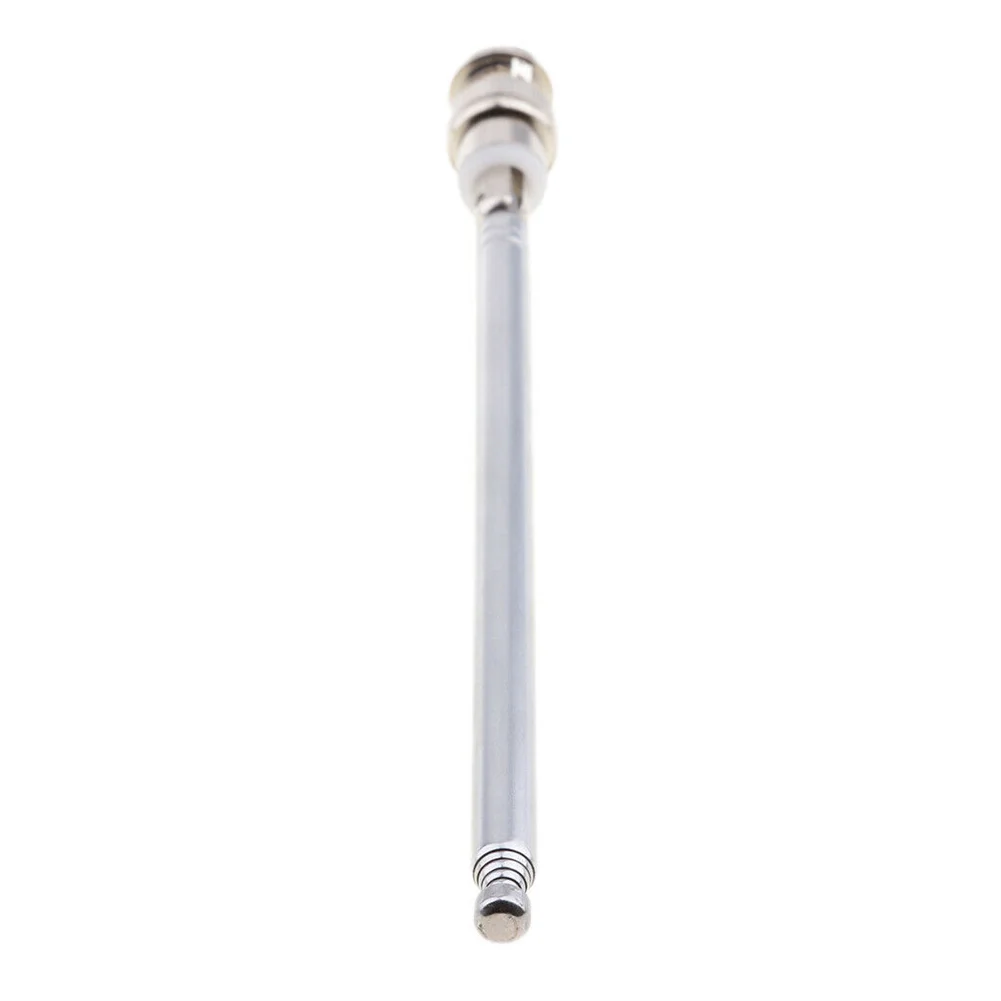 Scanner Aerial Elasticated Antenna Radio Replacement Silver 20-1300MHz 7 Sections Accessories BNC Male Connector
Scanner Aerial Elasticated Antenna Radio Replacement Silver 20-1300MHz 7 Sections Accessories BNC Male Connector
