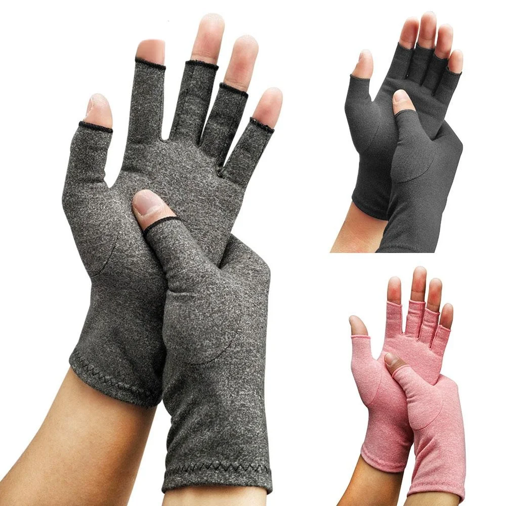 Compression Gloves Relief Arthritis Therapy Joint Pain Copper ions Gloves Anti-slip Half Finger Gloves for Women & Men gloves
Compression Gloves Relief Arthritis Therapy Joint Pain Copper ions Gloves Anti-slip Half Finger Gloves for Women & Men gloves
