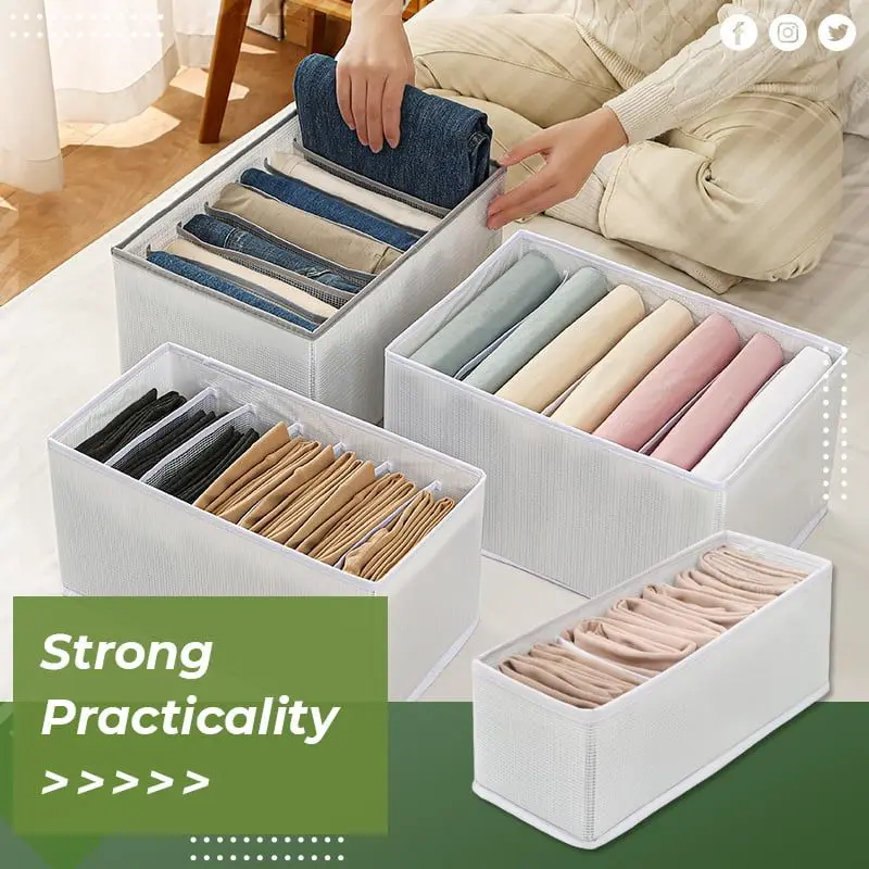 Underwear Storage Organizer Boxs Foldable Cabinet Drawer Organizers Clothes Closets Underwear Underpants Bra Storage Box
Underwear Storage Organizer Boxs Foldable Cabinet Drawer Organizers Clothes Closets Underwear Underpants Bra Storage Box