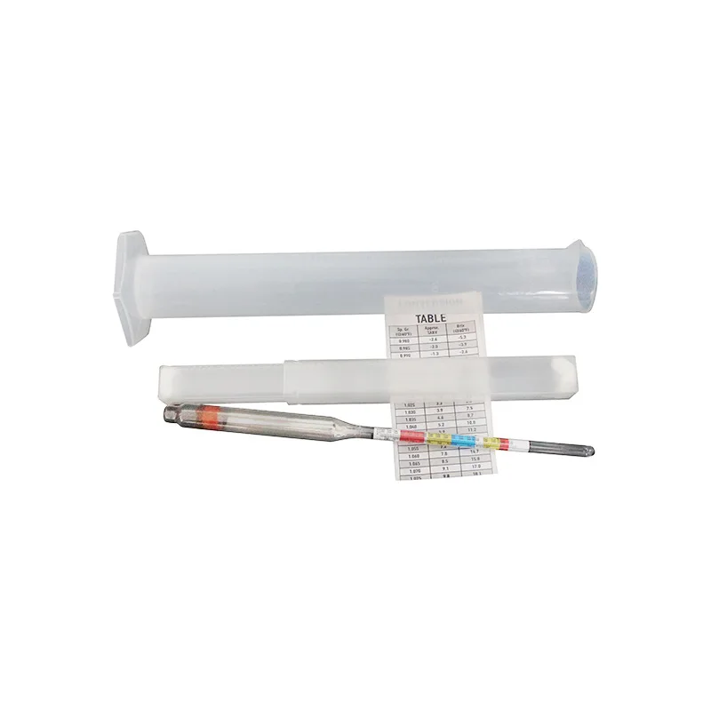 0.990-1.160 Hydrometer Tester Measuring Bottle Set Tools Alcoholmeter Alcohol Meter Wine Concentration Meter Scale Density Meter
0.990-1.160 Hydrometer Tester Measuring Bottle Set Tools Alcoholmeter Alcohol Meter Wine Concentration Meter Scale Density Meter