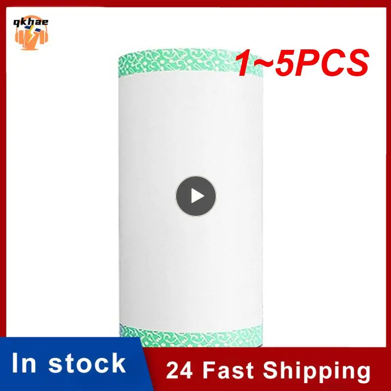 1~5PCS Thermal Printer Paper Colorful Mini Printing Paper Roll and Self-Adhesive Printable Sticker PeriPage A6 Poooli paperang
1~5PCS Thermal Printer Paper Colorful Mini Printing Paper Roll and Self-Adhesive Printable Sticker PeriPage A6 Poooli paperang