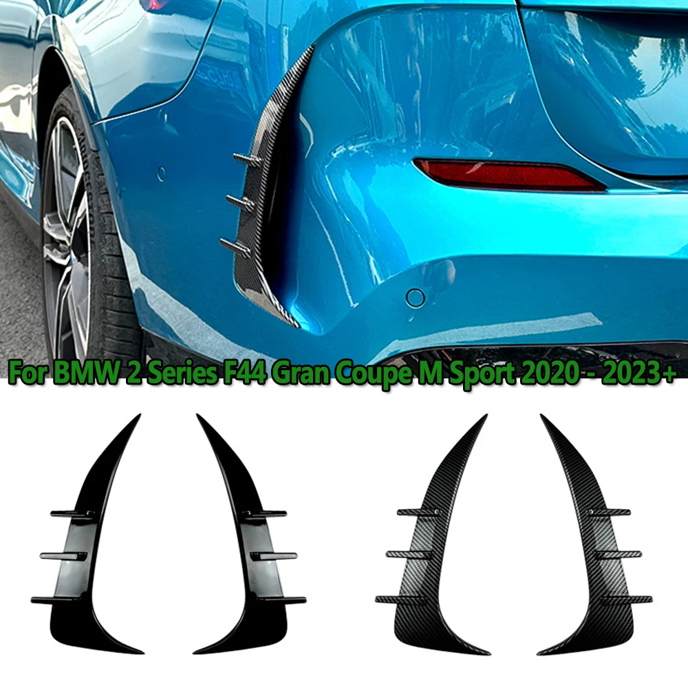 For BMW 2 Series F44 Gran Coupe M Sport 2020-2023+ Rear Bumper Splitter Lip Body Kit Spoiler Air Vent Cover Canard ABS Sticker
For BMW 2 Series F44 Gran Coupe M Sport 2020-2023+ Rear Bumper Splitter Lip Body Kit Spoiler Air Vent Cover Canard ABS Sticker