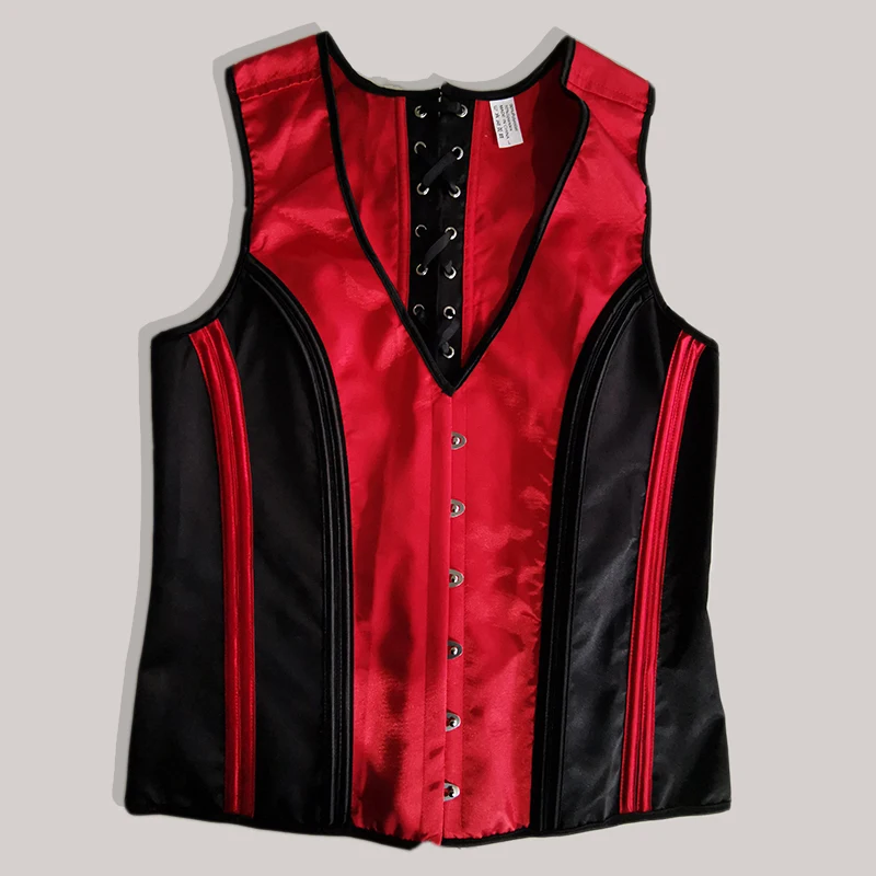 Корсет утягивающий мужской с V-образным вырезом, на шнуровке
Корсет утягивающий мужской с V-образным вырезом, на шнуровке