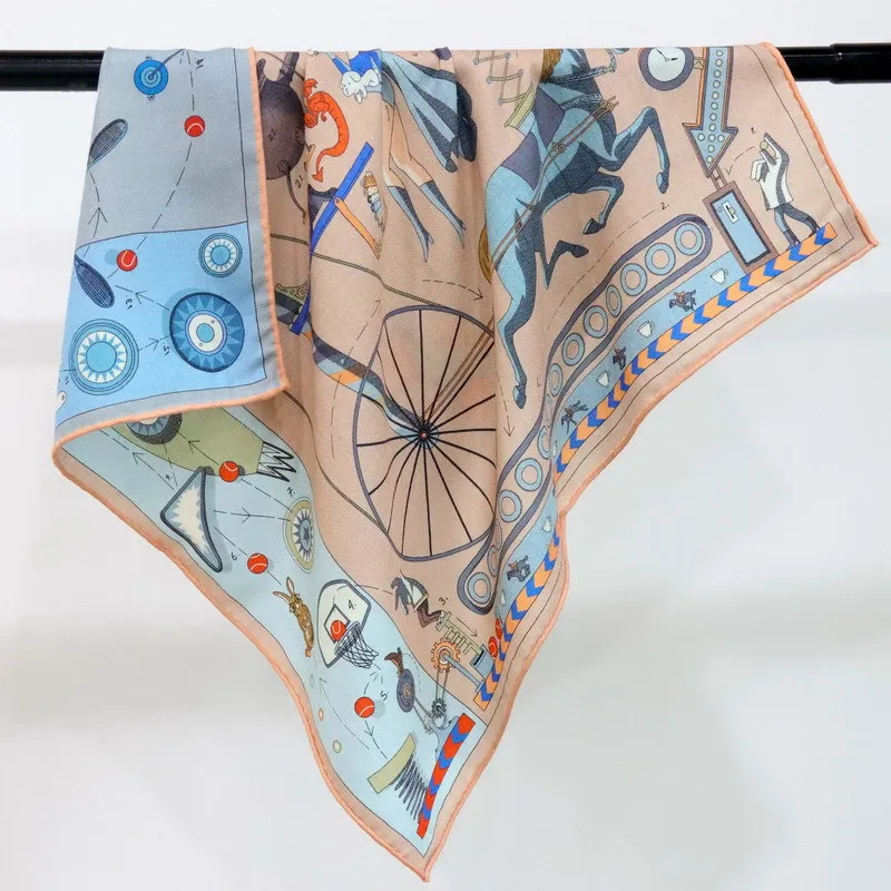 Tea Time Double Sided Neck Silk Scarf 65CM Square Hair Bandanna Warm Cashmere Pashmina Shawl Folded Edge Decorative Gift
Tea Time Double Sided Neck Silk Scarf 65CM Square Hair Bandanna Warm Cashmere Pashmina Shawl Folded Edge Decorative Gift