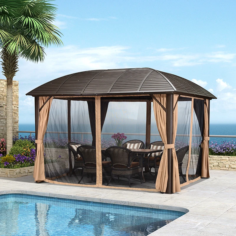 Pavilion, outdoor courtyard, villa, new Chinese garden, four corner pavilion, outdoor sunshade, rain shed,House outdoor tent
Pavilion, outdoor courtyard, villa, new Chinese garden, four corner pavilion, outdoor sunshade, rain shed,House outdoor tent