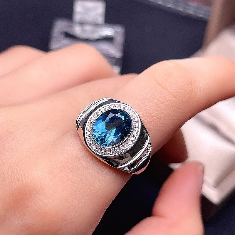 Silver Color Engagement Wedding Rings for Men Women Blue Crystal Stone Rings Small Gifts
Silver Color Engagement Wedding Rings for Men Women Blue Crystal Stone Rings Small Gifts