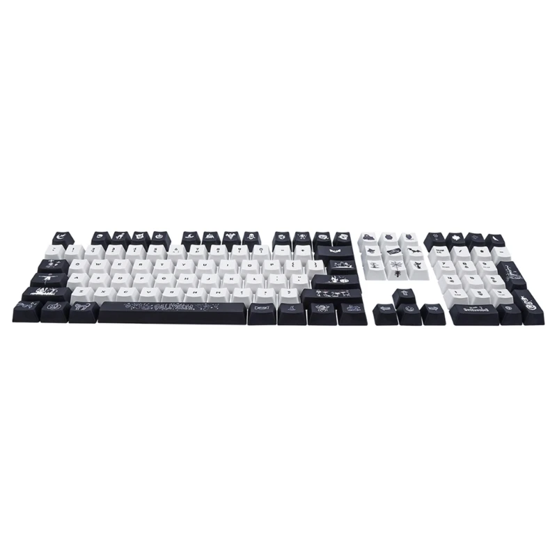 108Keys PBT Keycaps OEM Profile Dye Sublimation Keycap For Cherry MX Switch Mechanical Keyboard Halloween Theme
108Keys PBT Keycaps OEM Profile Dye Sublimation Keycap For Cherry MX Switch Mechanical Keyboard Halloween Theme