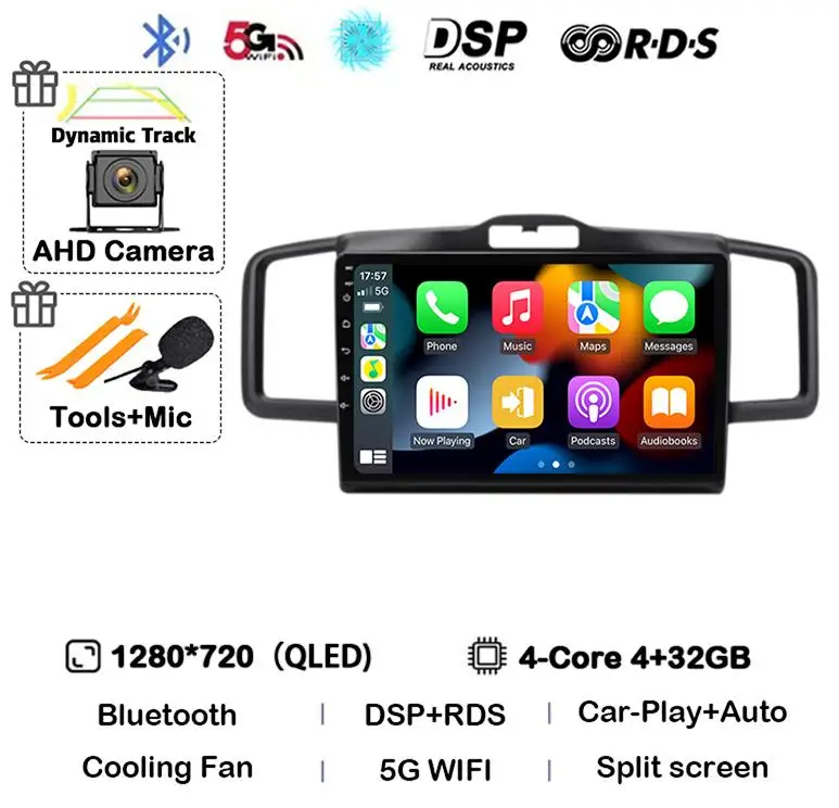 Автомобильное радио Android 15 2din для Honda Freed 1 Spike 2008-2016 Мультимедийный видеоплеер Carplay Навигация Аудио головное устройство WIFI + 4G
Автомобильное радио Android 15 2din для Honda Freed 1 Spike 2008-2016 Мультимедийный видеоплеер Carplay Навигация Аудио головное устройство WIFI + 4G