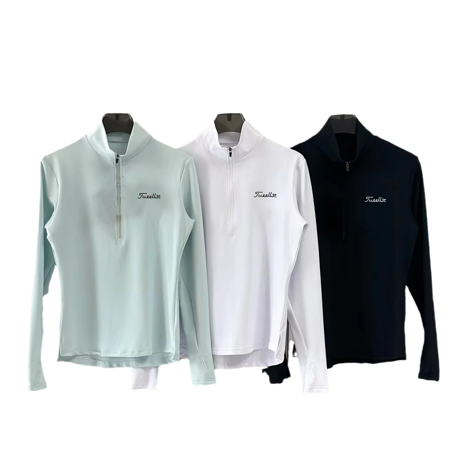 Golf Apparel Women's Long Sleeve Backing Shirt Outdoor Leisure Sports Quick Drying Clothes Ice Silk Sunscreen Elastic T-shirt
Golf Apparel Women's Long Sleeve Backing Shirt Outdoor Leisure Sports Quick Drying Clothes Ice Silk Sunscreen Elastic T-shirt