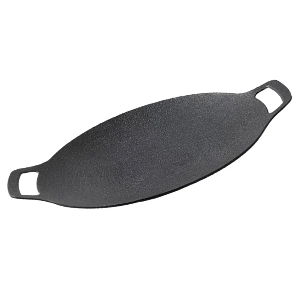 Portable Grill Pan Grill Tray with Handle Non-stick Barbecue Pan for Home Camping
Portable Grill Pan Grill Tray with Handle Non-stick Barbecue Pan for Home Camping