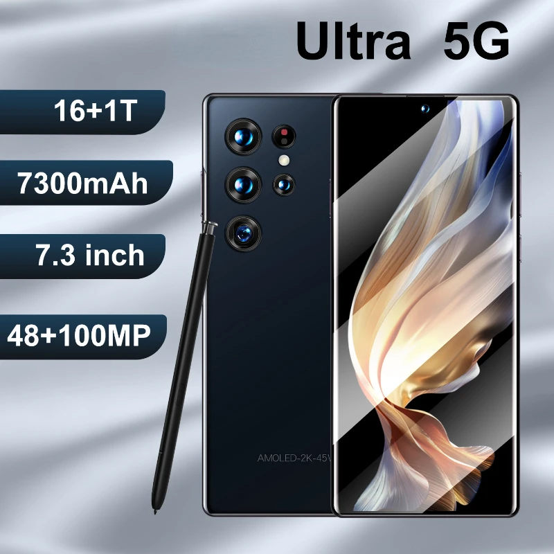 100% New 5G Android 12 16+1T RAM ROMDual SIM Mobile Phone Qualcomm 888 Gen1 10-core 7.3 Inch Ultra HD Screen Smartphone
100% New 5G Android 12 16+1T RAM ROMDual SIM Mobile Phone Qualcomm 888 Gen1 10-core 7.3 Inch Ultra HD Screen Smartphone