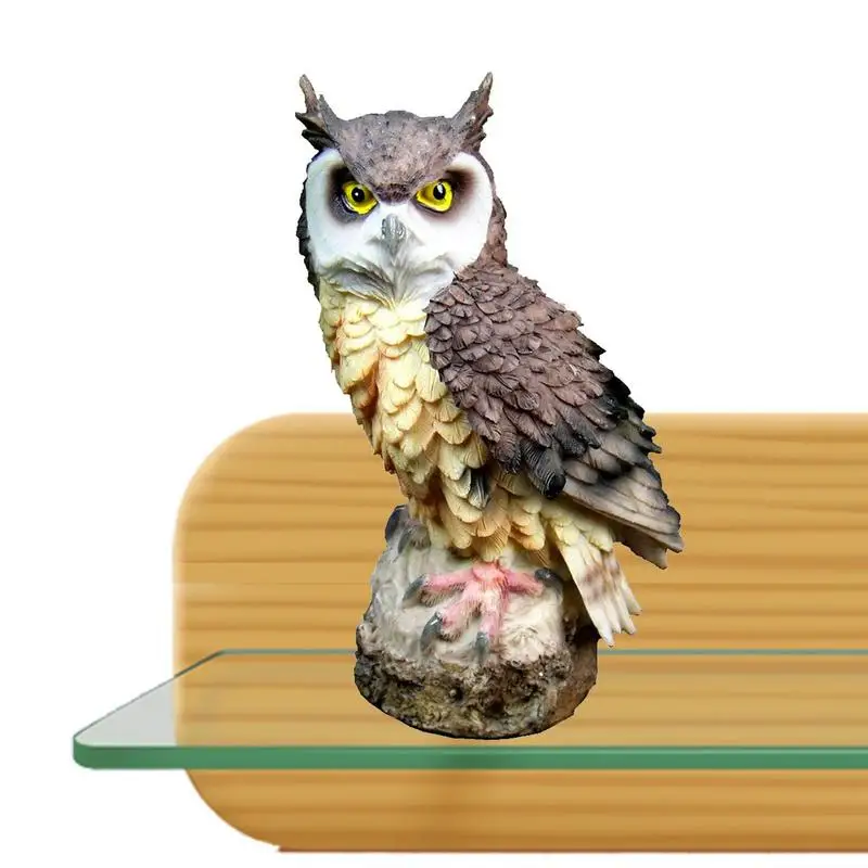 Garden Statue Owl Figurine Resin Art Craft Animal Ornaments Multifunctional Garden Sculptures Protective Figure For Patio
Garden Statue Owl Figurine Resin Art Craft Animal Ornaments Multifunctional Garden Sculptures Protective Figure For Patio