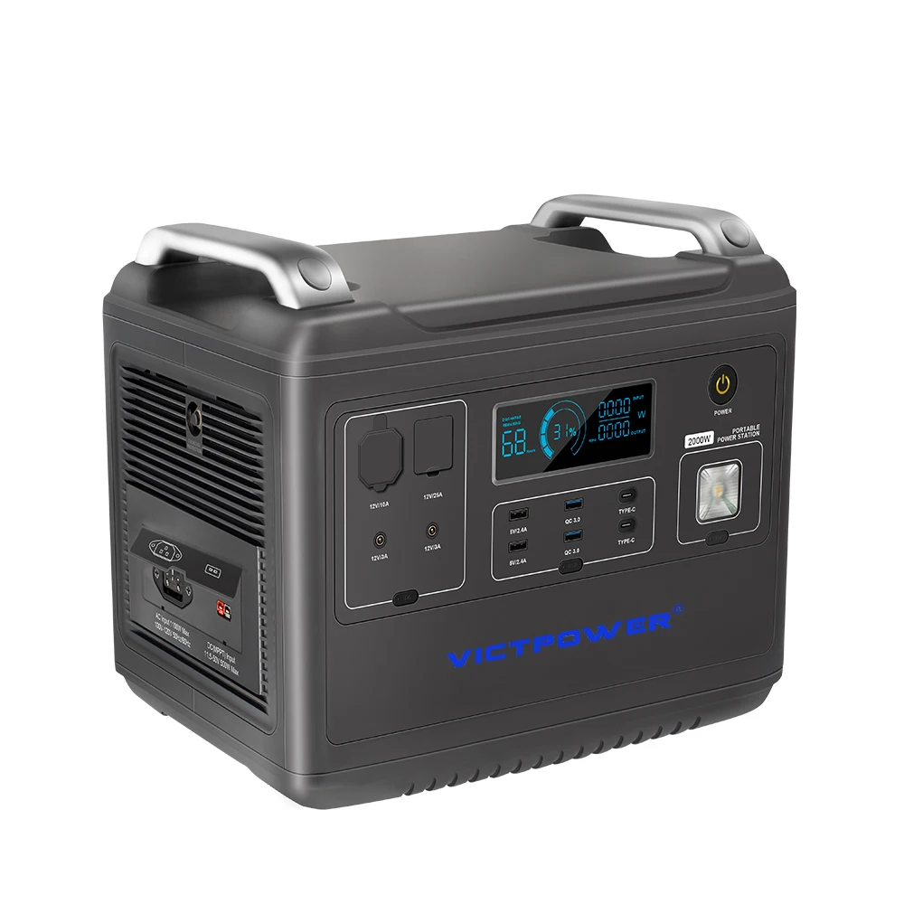 Home Outdoor Camping Multi Function High Capacity 2000W energy storage system portable Solar power station energy storage batter
Home Outdoor Camping Multi Function High Capacity 2000W energy storage system portable Solar power station energy storage batter