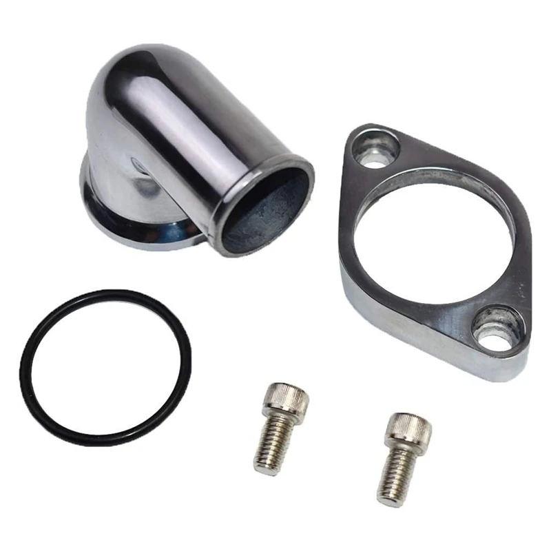 SBC BBC 90° Swivel Polished Water Neck Thermostat Housing For Chevy 327 350 396 454
SBC BBC 90° Swivel Polished Water Neck Thermostat Housing For Chevy 327 350 396 454