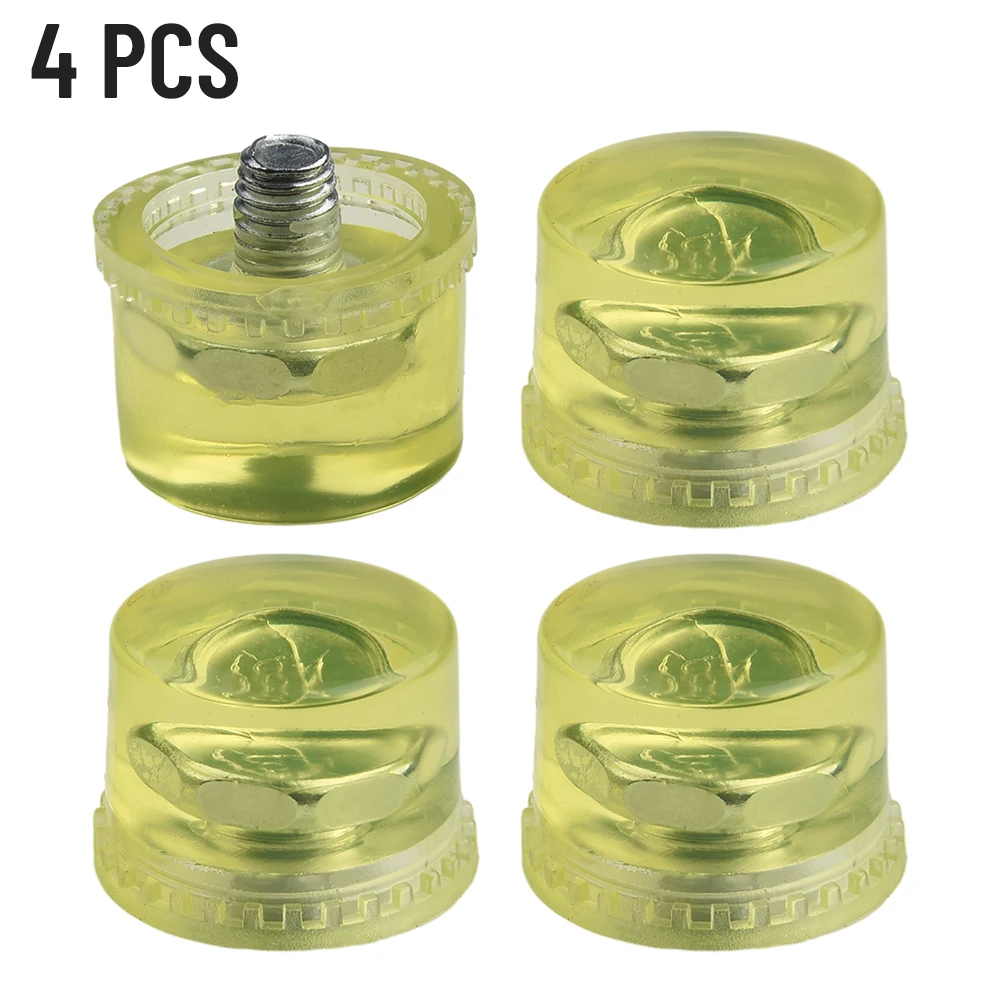 4pcs Rubber Hammer Head Round Accessories 25/30/35/40mm Replaceable Anti-slip Anti Oil Mounting Screws Button Flexible Hand Tool
4pcs Rubber Hammer Head Round Accessories 25/30/35/40mm Replaceable Anti-slip Anti Oil Mounting Screws Button Flexible Hand Tool