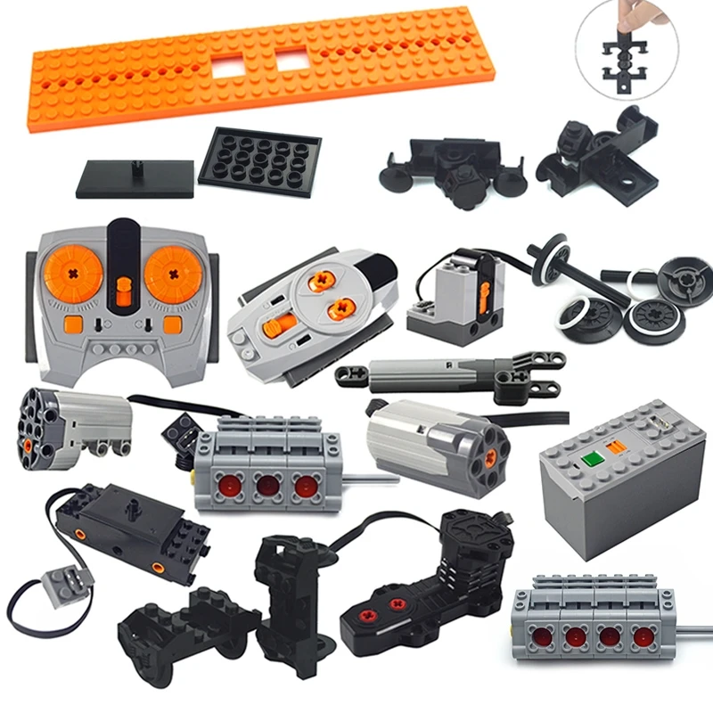 Compatible with all brands of technical parts Motor multi-power function 8293 8883 servo motor PF model group building blocks
Compatible with all brands of technical parts Motor multi-power function 8293 8883 servo motor PF model group building blocks