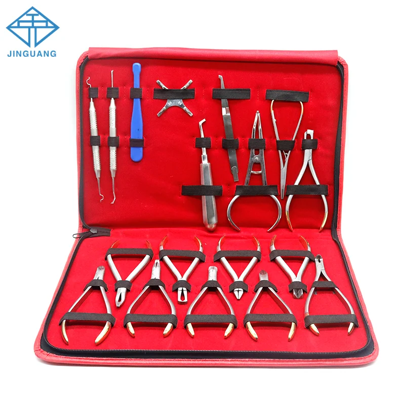 18 PCS Premium Basic Dental Orthodontic Instruments Set Composite Kit Dentist Tools
18 PCS Premium Basic Dental Orthodontic Instruments Set Composite Kit Dentist Tools