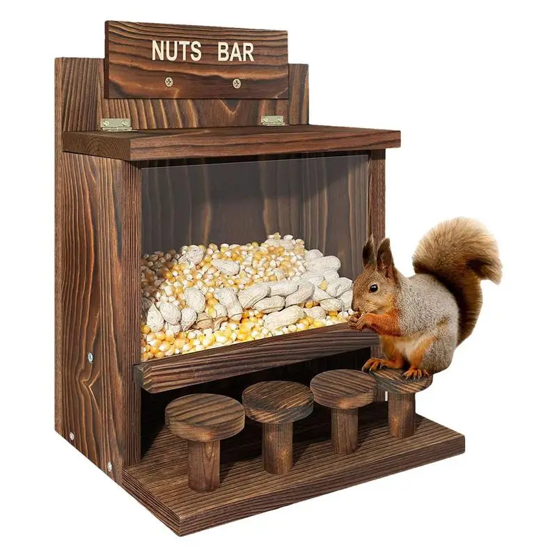 Squirrel Feeders For Outside Wooden Table Squirrel Feeder For Outside Large Squirrel Supplies With Clear Acrylic Sheet For
Squirrel Feeders For Outside Wooden Table Squirrel Feeder For Outside Large Squirrel Supplies With Clear Acrylic Sheet For