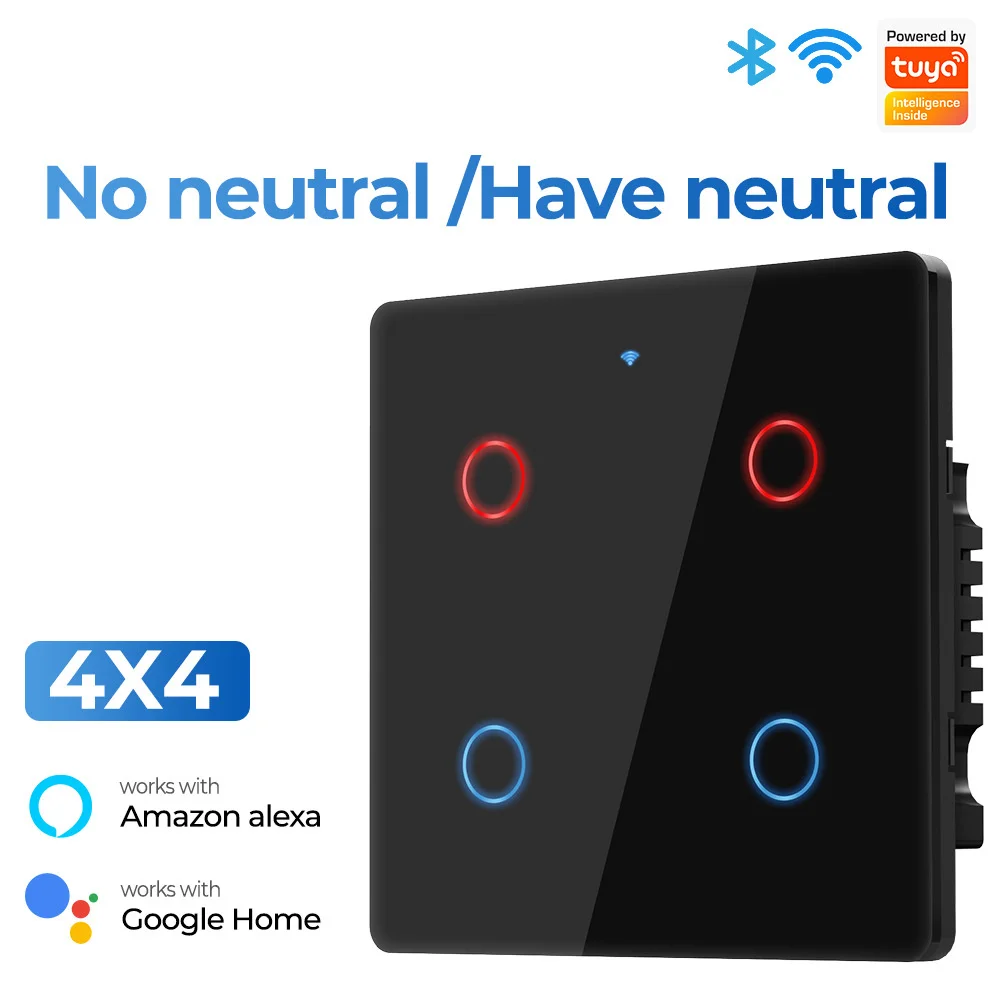 4/6 настенный граффити с одним нулевым огнем, умный Wi-Fi сенсорный выключатель, Bluetooth соединение, Бразилия, универсальный пульт дистанционного управления, приложение, голосовое управление, таймер
4/6 настенный граффити с одним нулевым огнем, умный Wi-Fi сенсорный выключатель, Bluetooth соединение, Бразилия, универсальный пульт дистанционного управления, приложение, голосовое управление, таймер