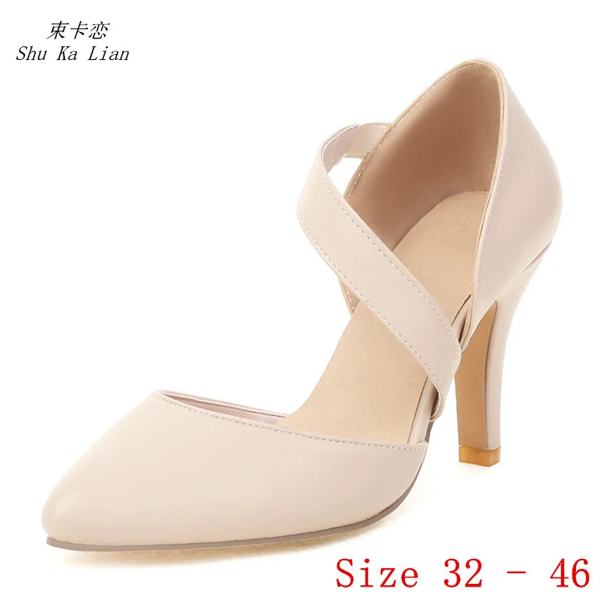 Sexy High Heels Women Pumps High Heel Shoes Woman Party Wedding Shoes Kitten Heels Small Plus Size 32 33 - 40 41 42 43 44 45 46
Sexy High Heels Women Pumps High Heel Shoes Woman Party Wedding Shoes Kitten Heels Small Plus Size 32 33 - 40 41 42 43 44 45 46