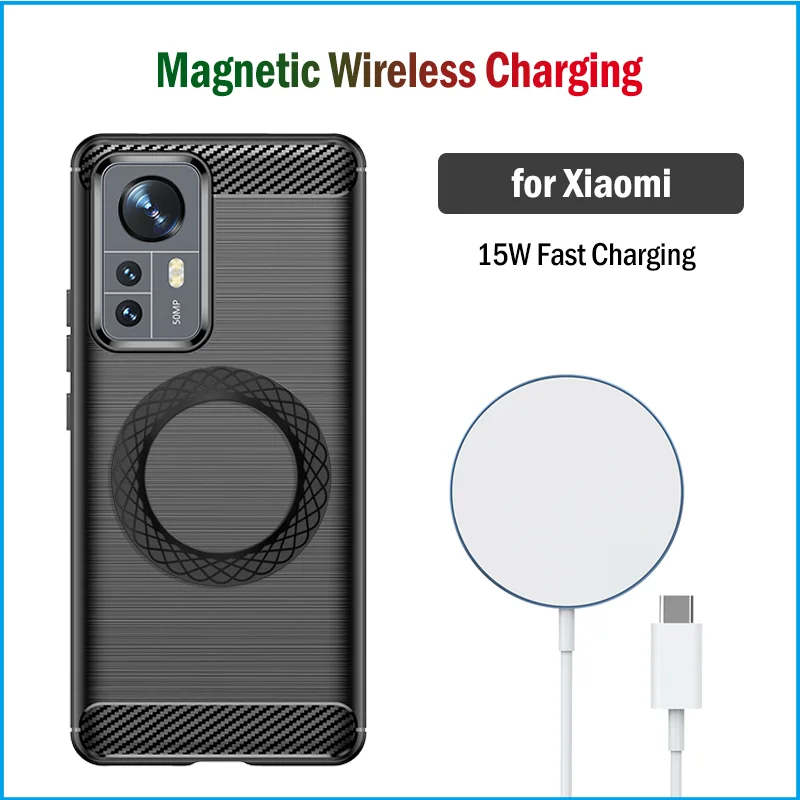 15 Вт быстрая Магнитная Беспроводная зарядка для Xiaomi Mi 12 11 Pro Ultra Qi Беспроводное зарядное устройство + магнитная наклейка Подарочный чехол 
15 Вт быстрая Магнитная Беспроводная зарядка для Xiaomi Mi 12 11 Pro Ultra Qi Беспроводное зарядное устройство + магнитная наклейка Подарочный чехол