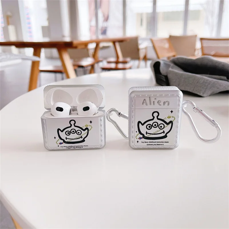 Cartoon 3 Eyes Alien Silver 2021 AirPods 3 Case Apple AirPods 2 Case Cover AirPods Pro Case IPhone Earphone Accessories
Cartoon 3 Eyes Alien Silver 2021 AirPods 3 Case Apple AirPods 2 Case Cover AirPods Pro Case IPhone Earphone Accessories