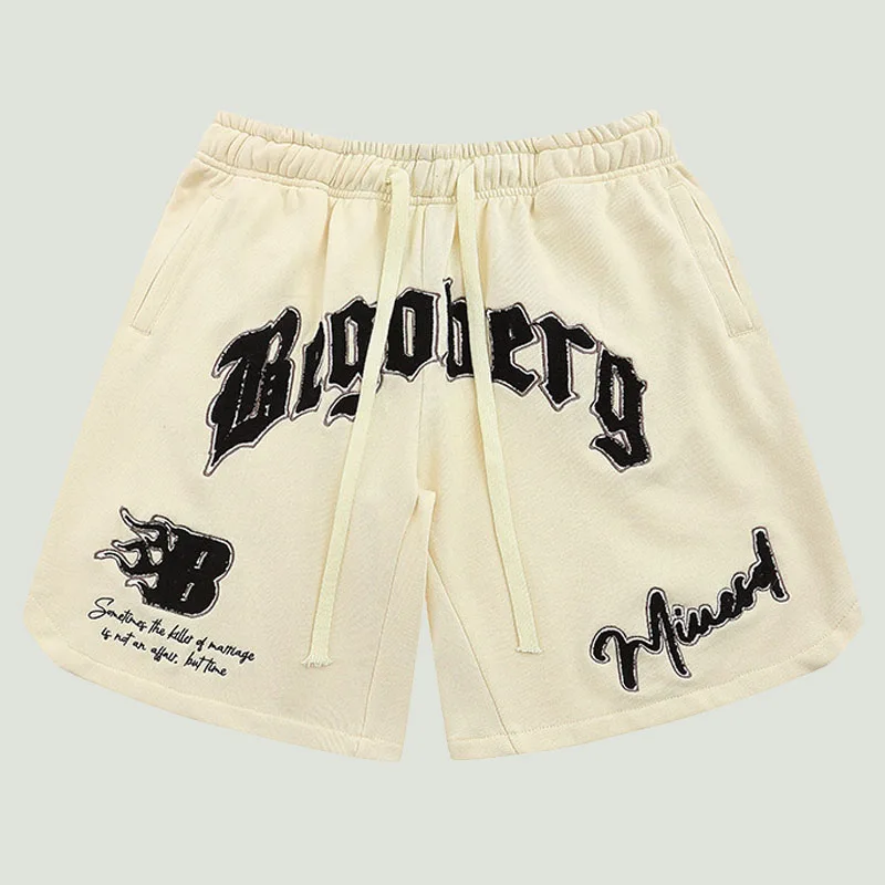 Summer Baggy Shorts Men Hip Hop Letter Towel Embroidery Sweatpants Streetwear Harajuku Casual Cotton Loose Shorts Unisex Joggers
Summer Baggy Shorts Men Hip Hop Letter Towel Embroidery Sweatpants Streetwear Harajuku Casual Cotton Loose Shorts Unisex Joggers
