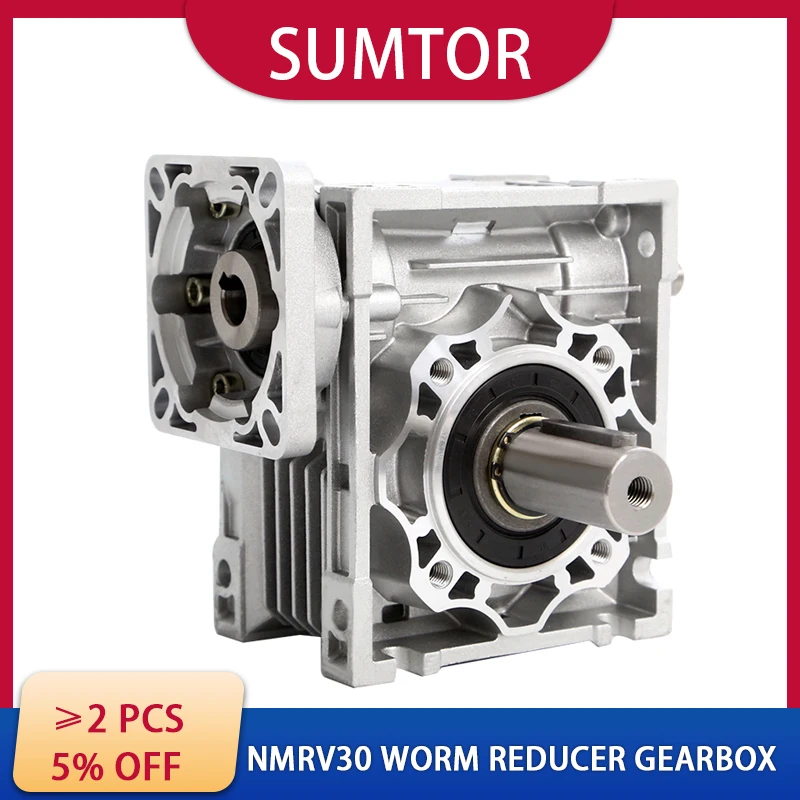 SUMTOR NMRV30 Worm Reducer For Nema 23 Stepper Motor Ratio 5 7.5 10 15 20 25 30 40 50 60 80 With CE
SUMTOR NMRV30 Worm Reducer For Nema 23 Stepper Motor Ratio 5 7.5 10 15 20 25 30 40 50 60 80 With CE