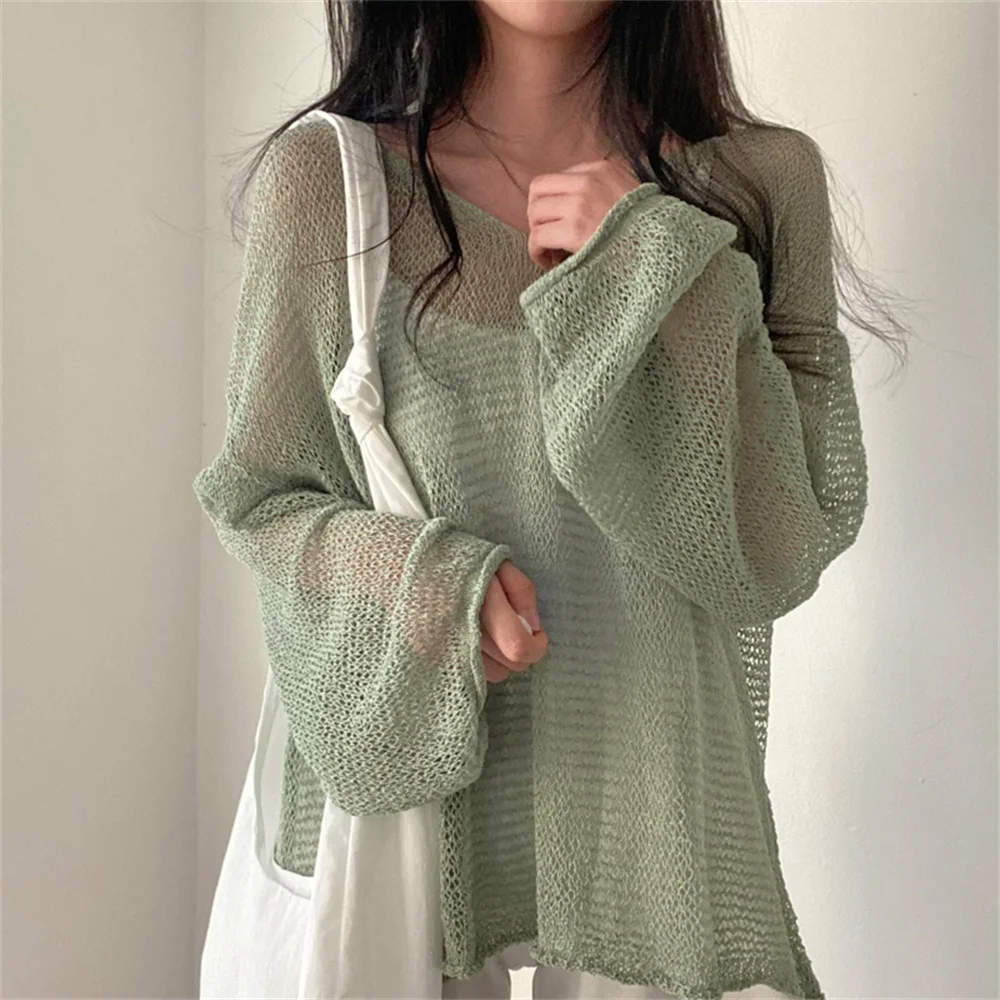 Lazy Style Full Sleeves Jumpers Tops Hollow Out Sexy Women Fashion Casual Streetwear Chic Femme Sweaters Pullovers
Lazy Style Full Sleeves Jumpers Tops Hollow Out Sexy Women Fashion Casual Streetwear Chic Femme Sweaters Pullovers
